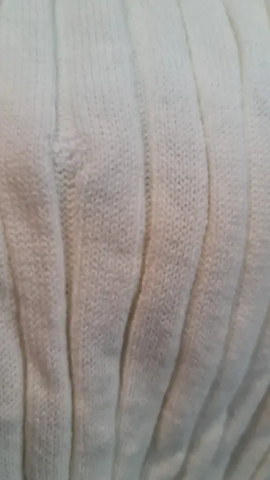 Helanca barbati slim fit alba cu mici defecte 2264 D8-5